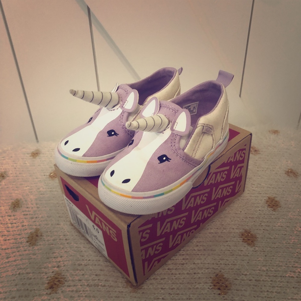 Vans toddler Unicorn slip ons